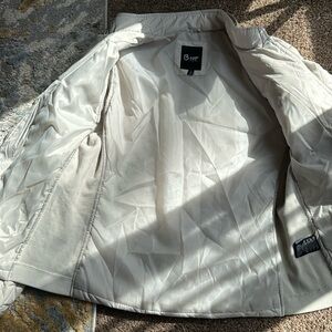 Chic Cream Quilted Jacket